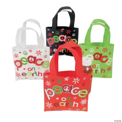 Small “Peace On Earth” Totes