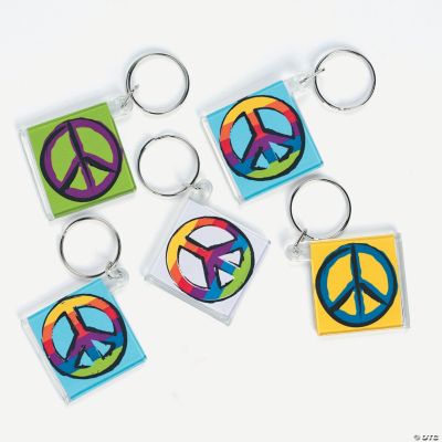 Peace Sign Key Chains