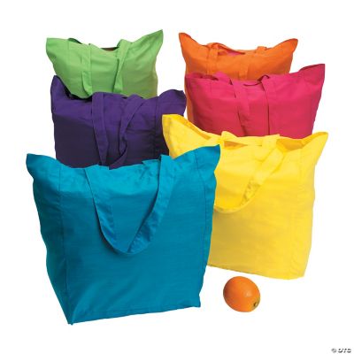Large Neon Tote Bags