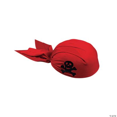 Red Pirate Scarf Hat