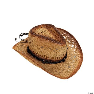 Woven Natural Color Western Hat