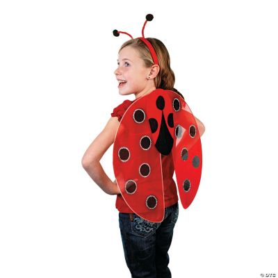 Ladybug Wings And Antennae Headband