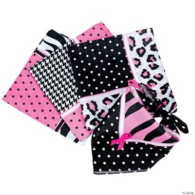 Sassy Pink Ribbon Bandanas