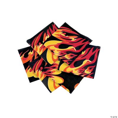 Flame Print Bandannas