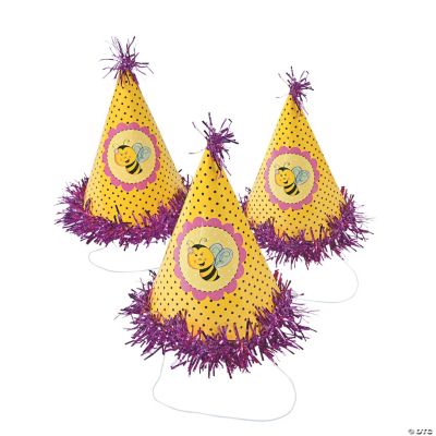 Bee Party Cone Hats