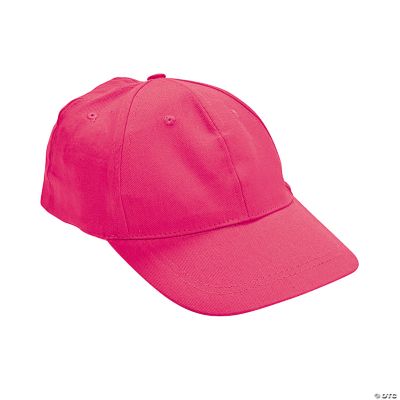 Dark Pink Baseball Caps