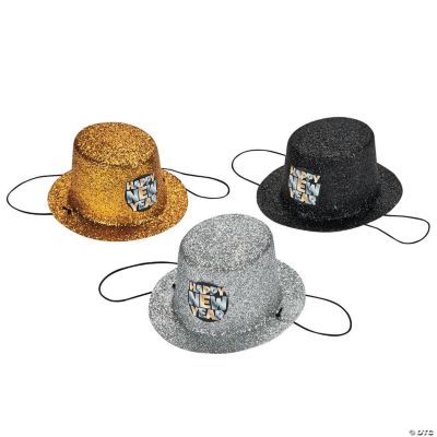Mini “Happy New Year” Top Hats