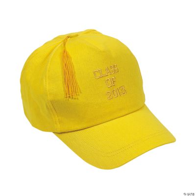 “Class Of 2013” Yellow Baseball Caps