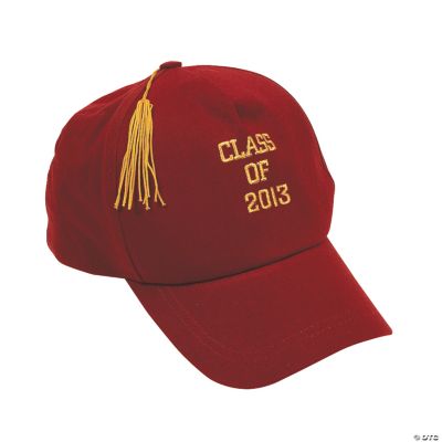 “Class Of 2013” Burgundy Baseball Caps
