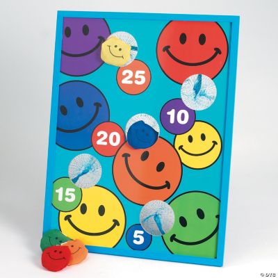 Smile Face Bean Bag Toss Game