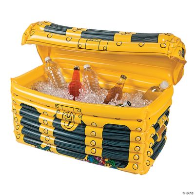 Inflatable Treasure Chest Cooler Oriental Trading