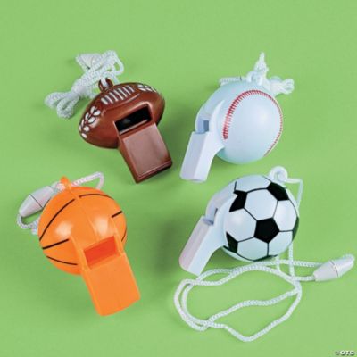 Basketball-Shaped Whistles