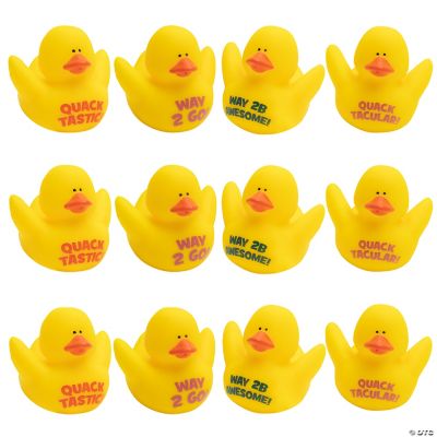 12 Motivational Rubber Duckies
