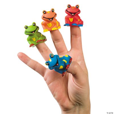 Tree Frog Finger Puppets