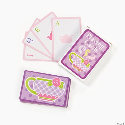 12 Tea Pot Playing Cards