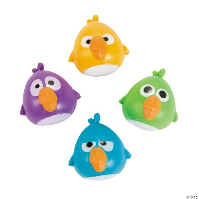 Crazy Bird Molded Bouncing Balls