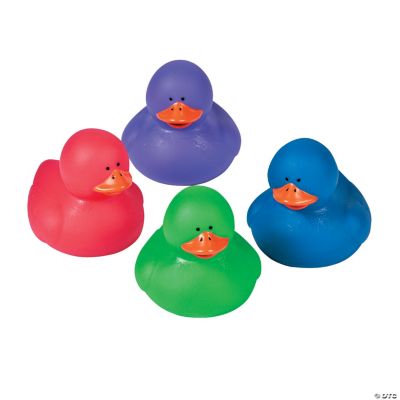 Jewel Tone Rubber Duckies