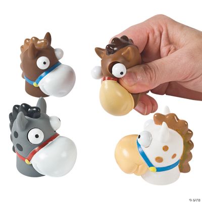 Horses With Pop-Out Eyes