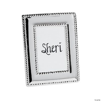 Silvertone Place Card Frames