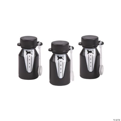 Tuxedo Bubble Bottles