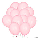 Pink 11 Latex Balloons - 24 Pc.