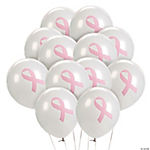 Bulk  48 Pc. Breast Cancer Awareness 11 Latex Balloons