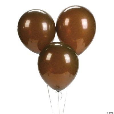 Latex Chocolate Brown Balloons