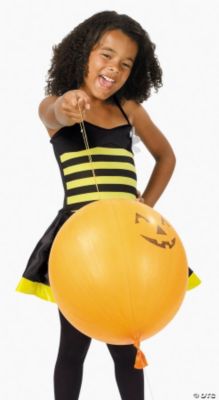 Jack-O’-Lantern Punch Balls