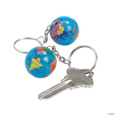 Globe Key Chains