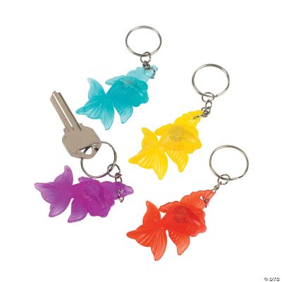 Light-Up Goldfish Key Chains