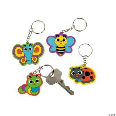 Spring Bug Rubber Key Chains