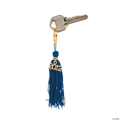 “Class Of 2012” Blue Tassel Key Chains