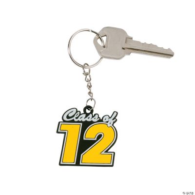 “Class Of 2012” Yellow Key Chains