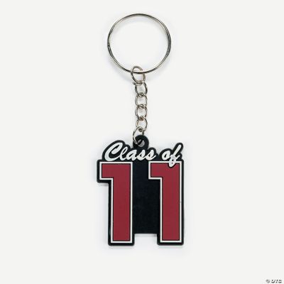 “Class Of 2011” Burgundy Key Chains