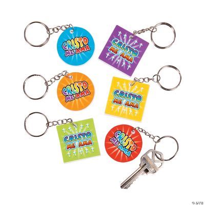 “Cristo Me Ama” Key Chains