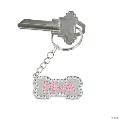 Fashion Puppy Bone-Shaped Key Chains