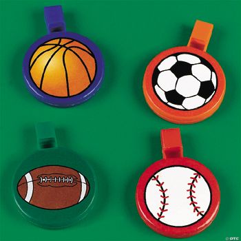 Round Sport Ball Whistles