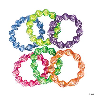 Neon Twist Coil Bracelets