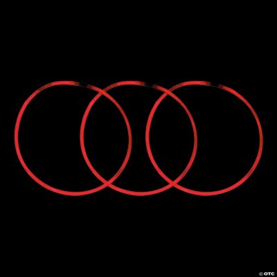 Red Glow Necklaces