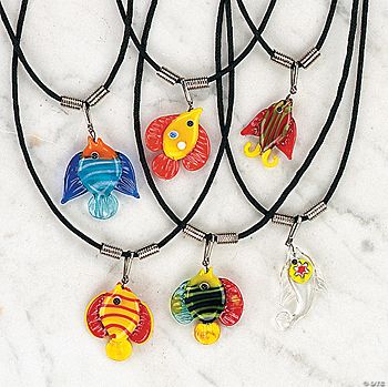 Tropical Fish Necklaces
