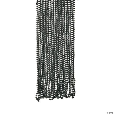 Black Bead Necklaces