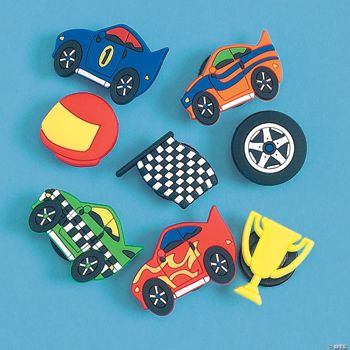 Race Car Fun Buttons