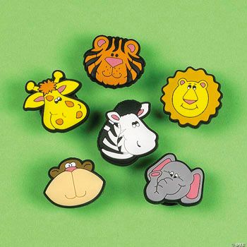 Safari Animal Fun Buttons
