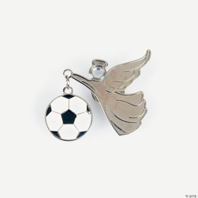Soccer Angel Pins