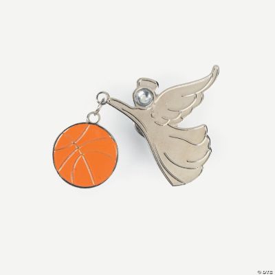 Basketball Angel Pins