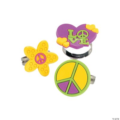 Peace Love Rings