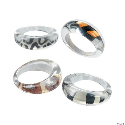 Animal Print Rings