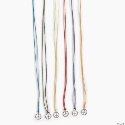 Mini Peace Sign Necklaces