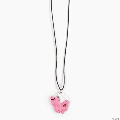 Flying Pig Charm Necklaces