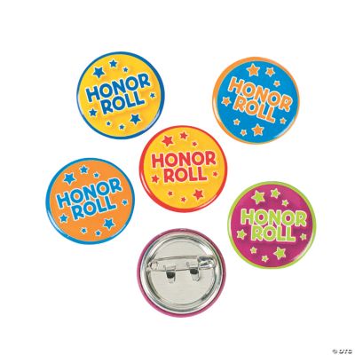 48 Honor Roll Mini Buttons
